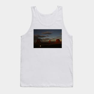 Monument Valley and Clouds.stars Tank Top